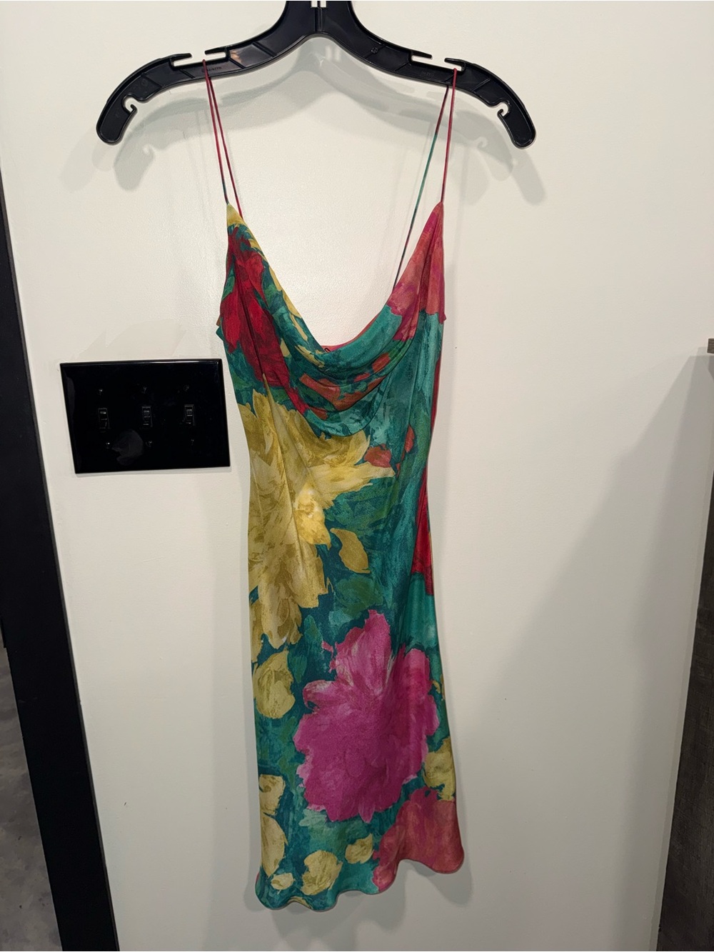 NWT BALMAIN
Draped Floral-Print Silk Mini Dress - Pink size 36/ us 2 / XS - Picture 5 of 10